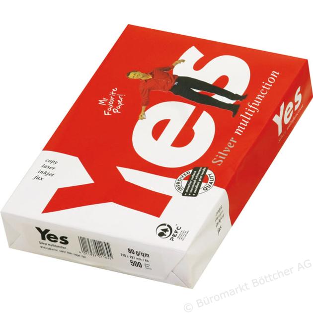 Yes A4 copy Paper 80GSM