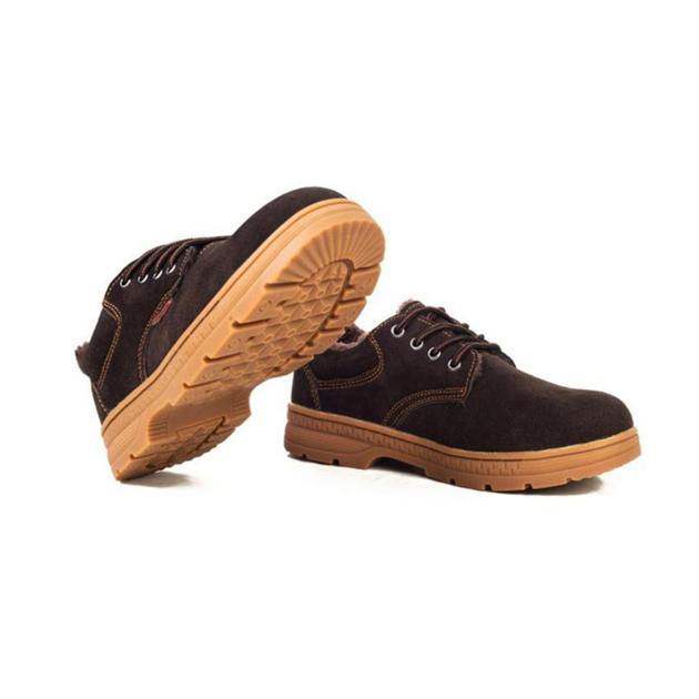 Winter Safety Shoes With Rubber Outsole