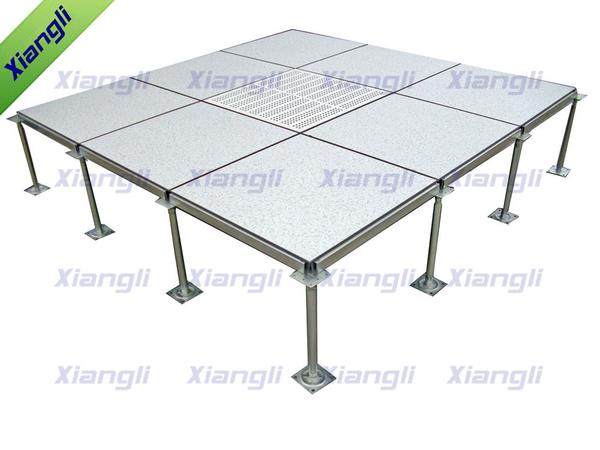 FS440 Cementitious Infill Steel Anti-static Raised Floor With Various Tile
