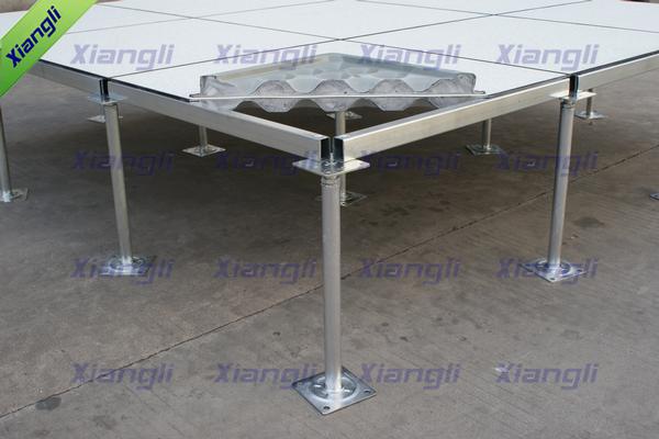 FS662 Cementitious Infill Steel Anti-static Raised Floor With Various Tile