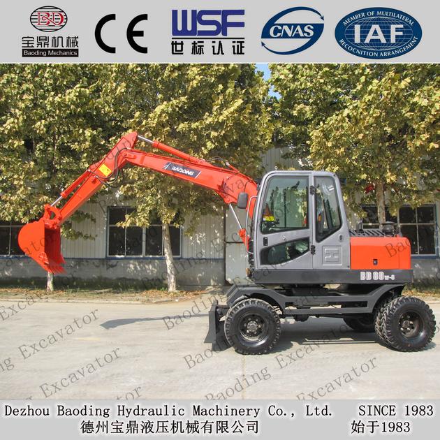 Baoding Machinery BD80 8 Small Excavator