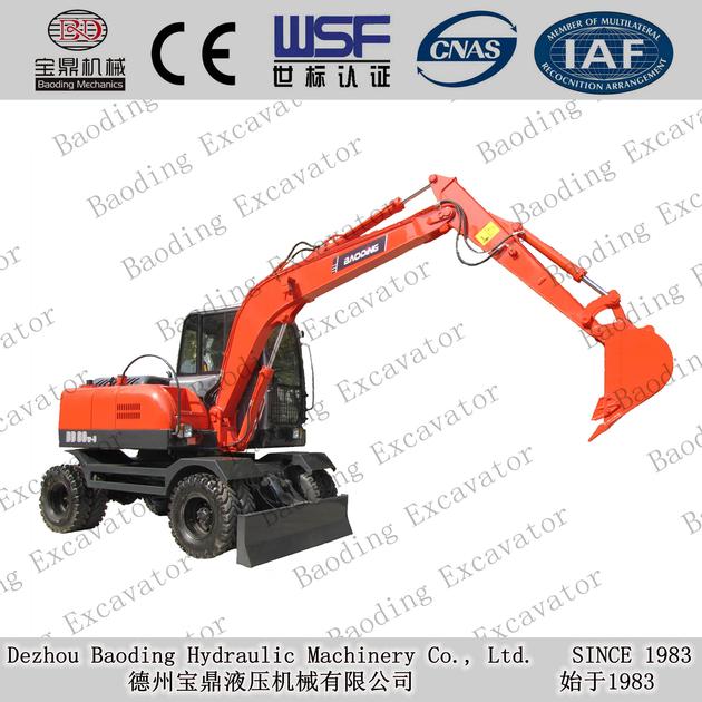 Baoding Machinery BD80 8 Small Excavator