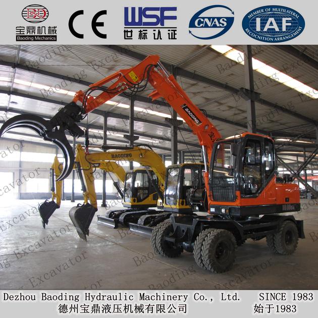 Shandong Wheel Wood Loader Log Loader
