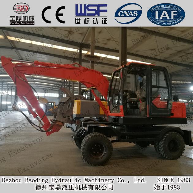 Shandong Wheel Wood Loader Log Loader