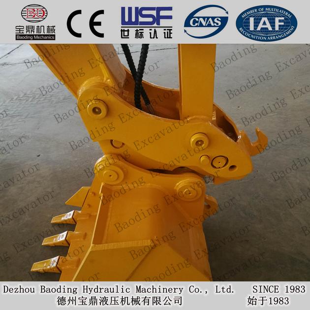 Baoding Machinery Wheel Excavators With 0