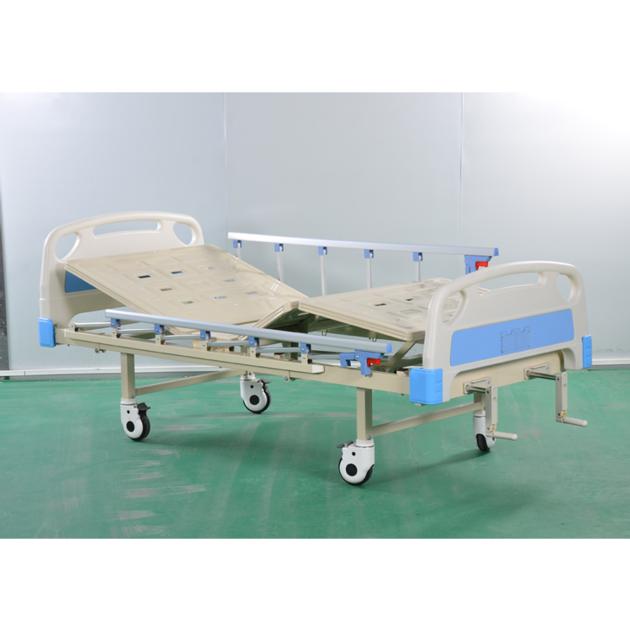 Two Manual crank hospital bed