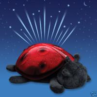 LED Ladybug Projector Lamp Plush Toys