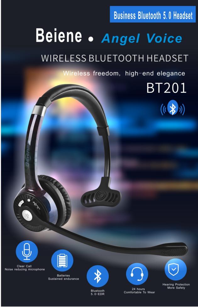 China Beien BT201 wireless business headset