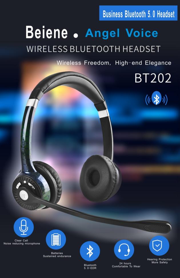 China Beien BT202 wireless business headset