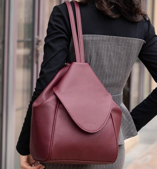  2020 new natural cowhide leather custom ladies backpack women's bags handbags