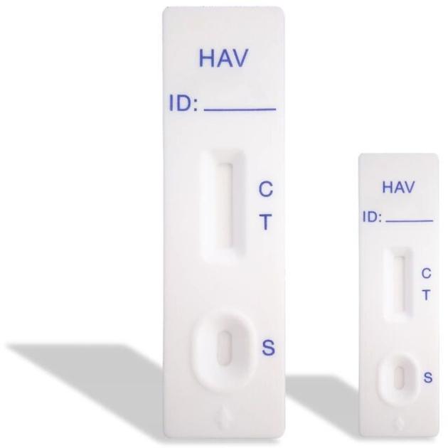Diagnostic kit for anti-HAV-HEV IgM (Colloidal Gold)