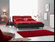 leather bed 8034