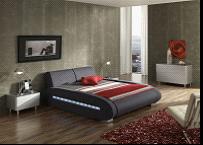 leather bed 8042