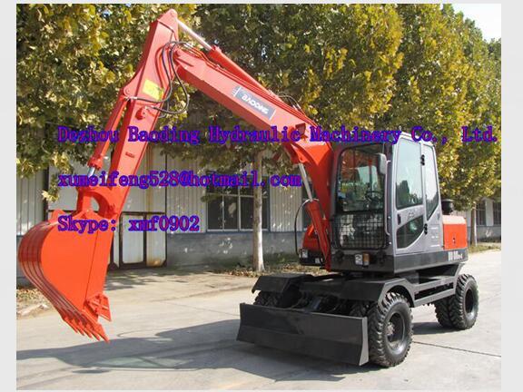 2017 NEW Small Wheel Excavator With