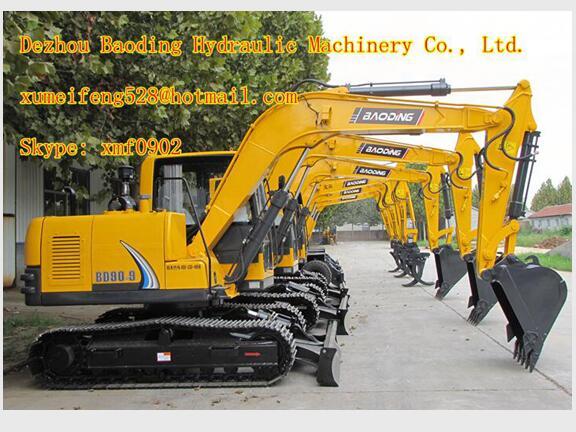 High speed New Small Crawler Excavator with ISO9001