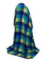 two-side brushed fleece blanket