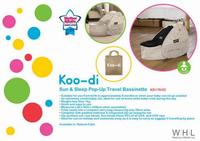 KD176/32 Koo-di Sun&Sleep Pop-Up Travel Bassinette