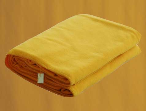 solid polar fleece blanket