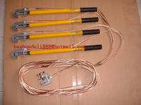 Portable short-circuit earthing rod