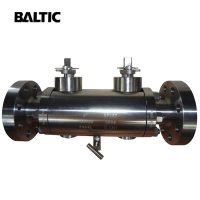 F304L Double Block & Bleed Ball Valves