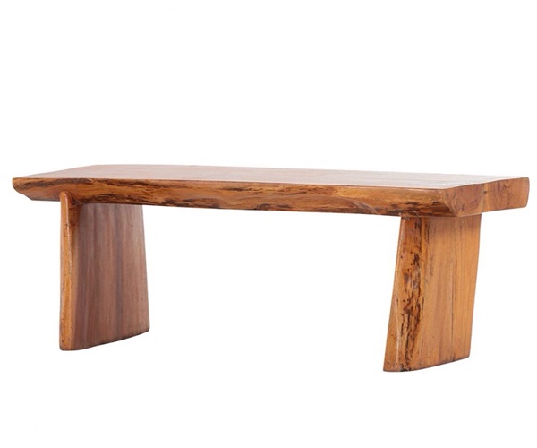 solid teak wood table