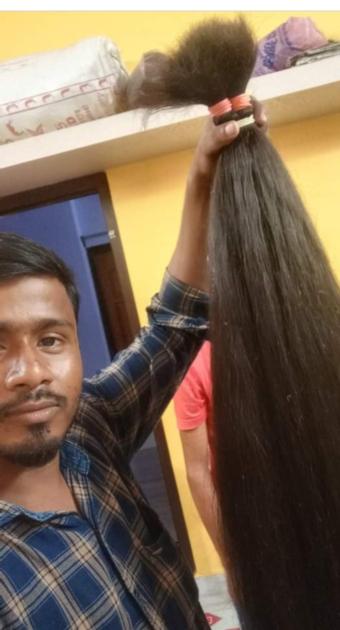 Remy raw human hair