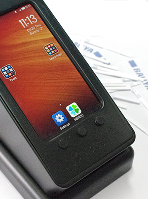 Reader for Rapid Test Strips