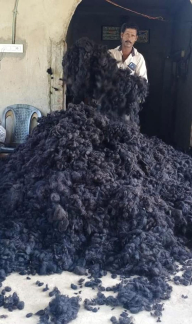 Human hair