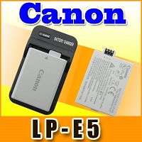 New Canon LP-E5 Battery + Charger for  Canon XS XSi T1i 450D 1000D