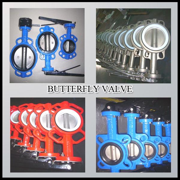 Soft Seal Wafer Butterfly Valve For
