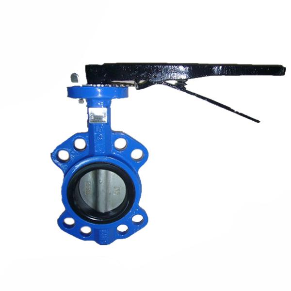 Soft seal wafer butterfly valve for oil and gas dn50 dn100 in full sizes