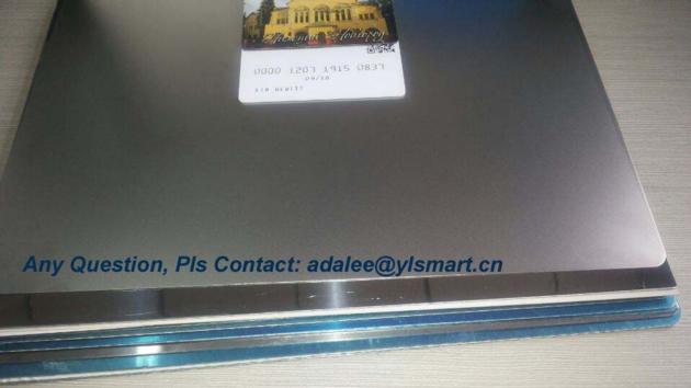 Matte Finish Card Lamination Steel Plate YSP-M