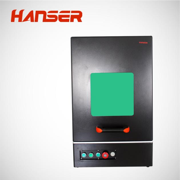 Enclosed Cabinet Fiber Laser Marking Machine