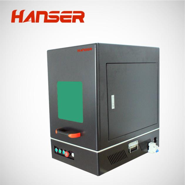 Enclosed Cabinet Fiber Laser Marking Machine