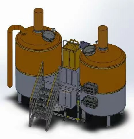Copper Brewery For Beer Bar Micro