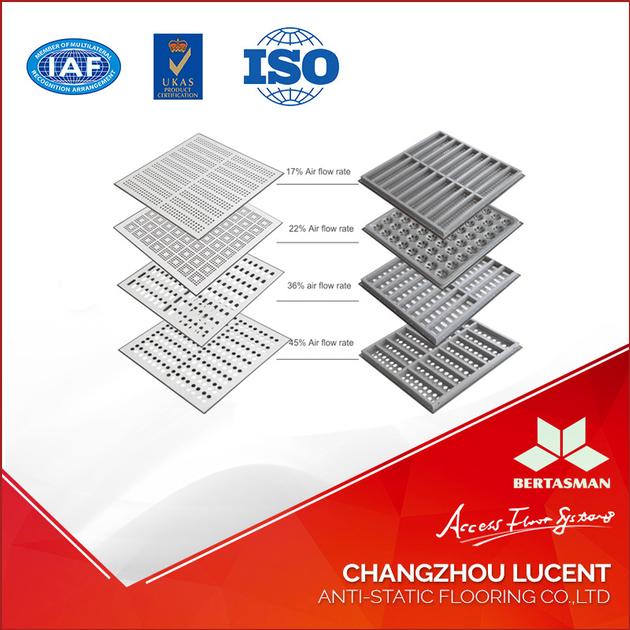 Antistatic Perforated Raised Access Floor For