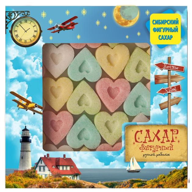 Hearts Colourful Sugar