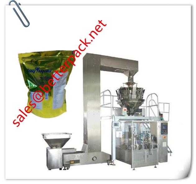 Automatic bag given doypack packing machine filling sealing equipment