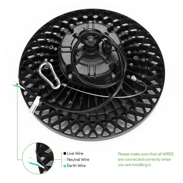 100W Daylight White LED UFO High