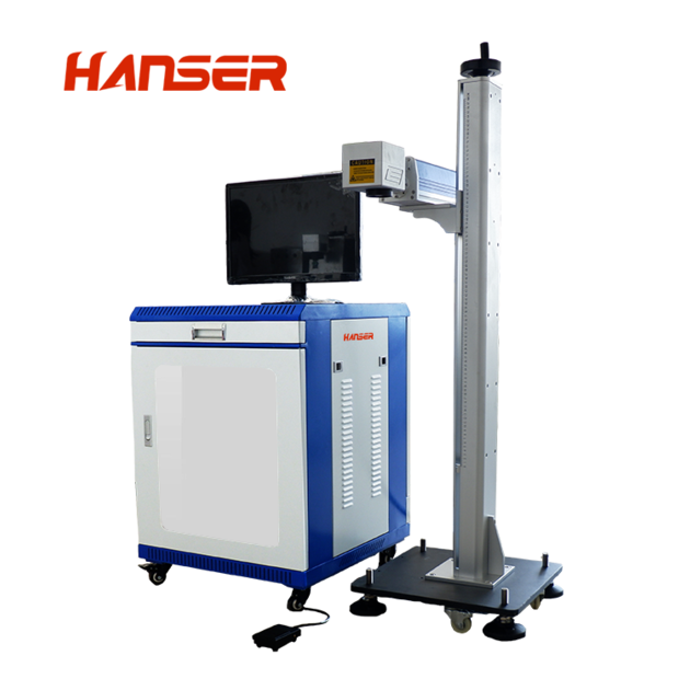 High lifting fiber laser marking machine