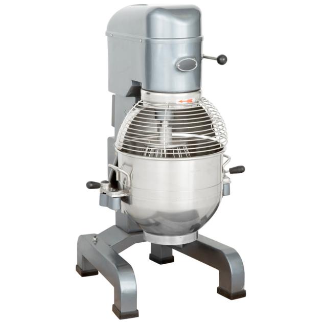 AVANTCO MX30 30 QT. GEAR DRIVEN COMMERCIAL PLANETARY FLOOR MIXER WITH STAINLESS STEEL BOWL GUARD