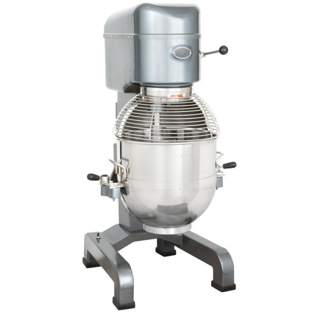 AVANTCO MX40 40 QT. GEAR DRIVEN COMMERCIAL PLANETARY FLOOR MIXER WITH STAINLESS STEEL BOWL GUARD - 2