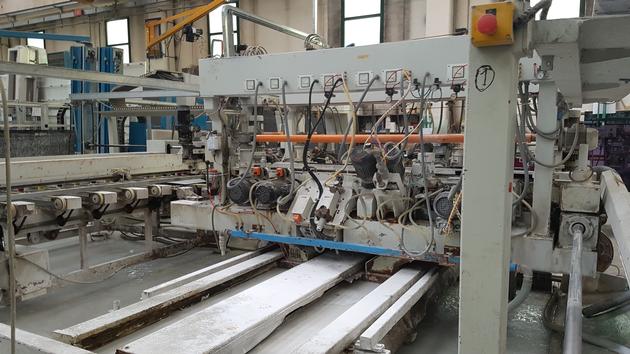 GLASS DOUBLE EDGING MACHINE BUSETTI F8