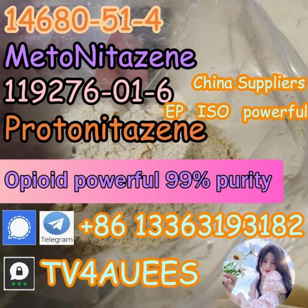 Factory Hot Sale MetoNitazene CAS 14680