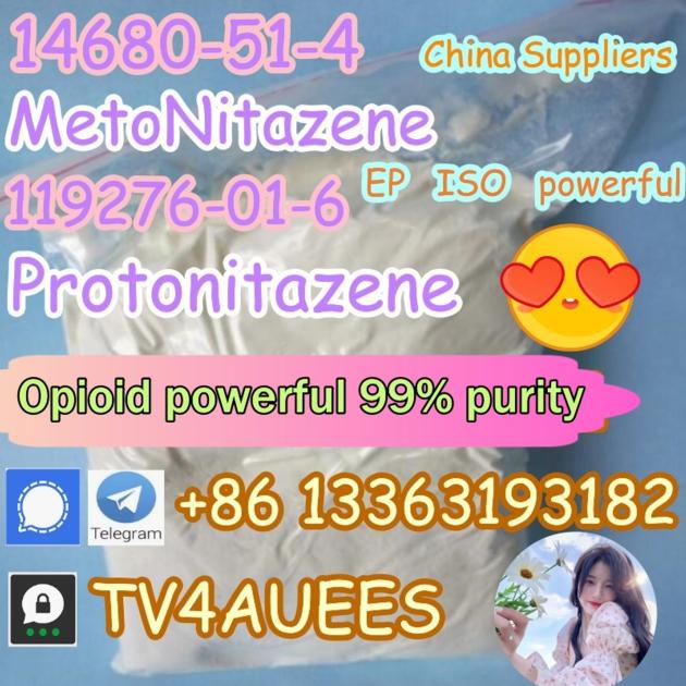 Factory hot sale MetoNitazene CAS 14680-51-4