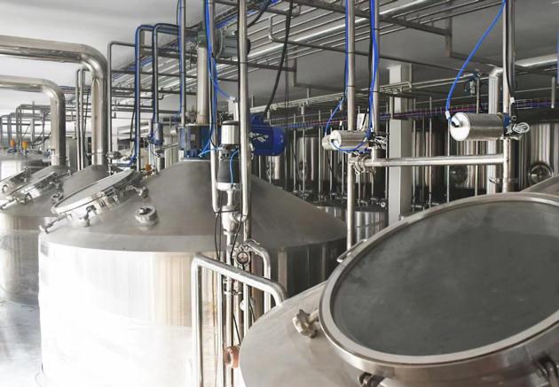 2500L Full Automatic Brewhouse With 5000L