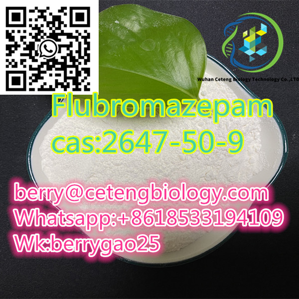 Flubromazepam,cas:2647-50-9 