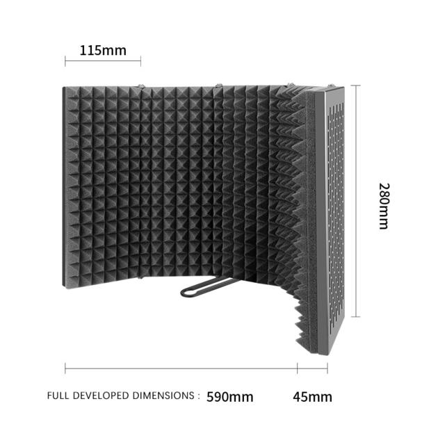 Microphone Isolation Shield LY 205