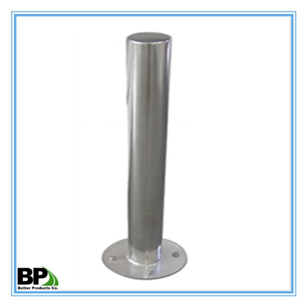 Steel Pipe Safety Bollard With Anchor
