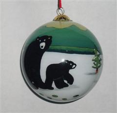 Hand Painted Christmas ball / Christmas ornaments